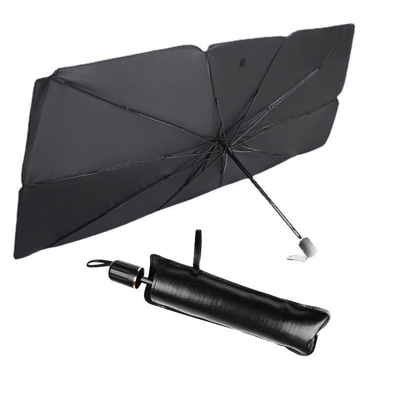 Foldable Car Windshield Sun Shade Umbrella UV Heat Protection-Car Accessories-LifeGetsEasy