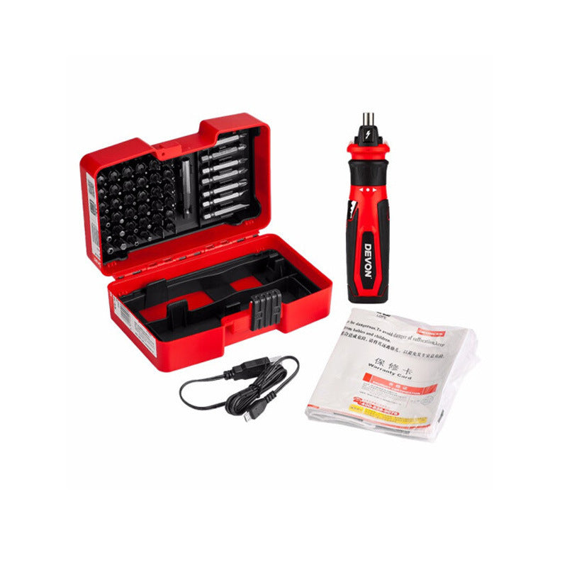 Electric Rechargeable USB Screwdriver 4V With Circuit Sensor 45 Bit Drill Kit-Electric Repair-LifeGetsEasy