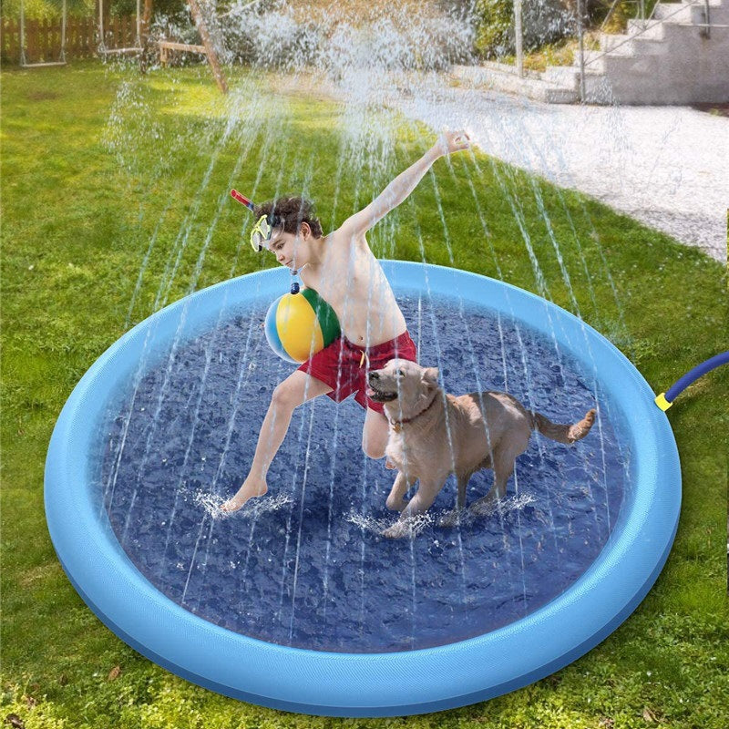 Kids BackYard Splash Pad OutDoor Water Pad-BackYard Pool-LifeGetsEasy