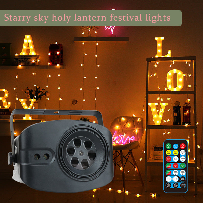 Christmas LED Lantern Starry Sky Projection Lamp-Seasonal & Holiday Decorations-LifeGetsEasy