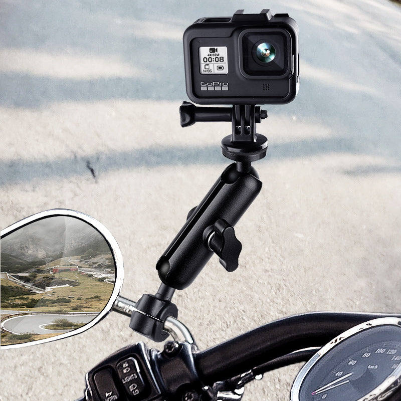 Motorcycle Motor Bike Mobile Phone Bracket Panoramic Camera Shooting Vlog-Bike Mount-LifeGetsEasy