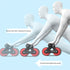Double Wheel Roller Abs Abdominal WorkOut Women Men-Fitness-LifeGetsEasy