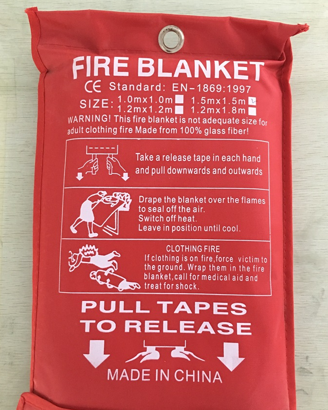 Emergency Fiberglass Fire Blanket-Fire Protection-LifeGetsEasy