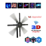 3D Holographic Machine Fan Screen Support Image Video Store Bar Party Advertising Display-Holographic Machine-LifeGetsEasy