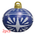 Giant Christmas Ornament Ball Outdoor Decoration-Seasonal & Holiday Decorations-LifeGetsEasy
