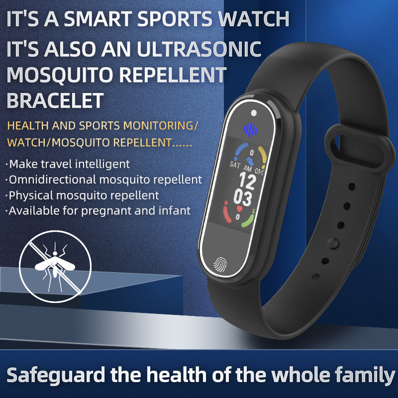Electronic Mosquito Ultrasonic Repellent Watch Wristband Repeller-Mosquito Replicant-LifeGetsEasy