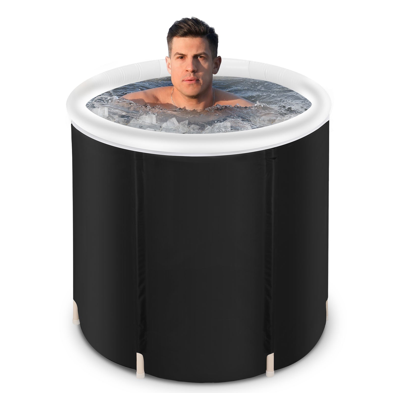 Recovery Ice Tub Foldable Bathtub Outdoor Indoor Portable Cold Water Therapy-Ice Bath-LifeGetsEasy