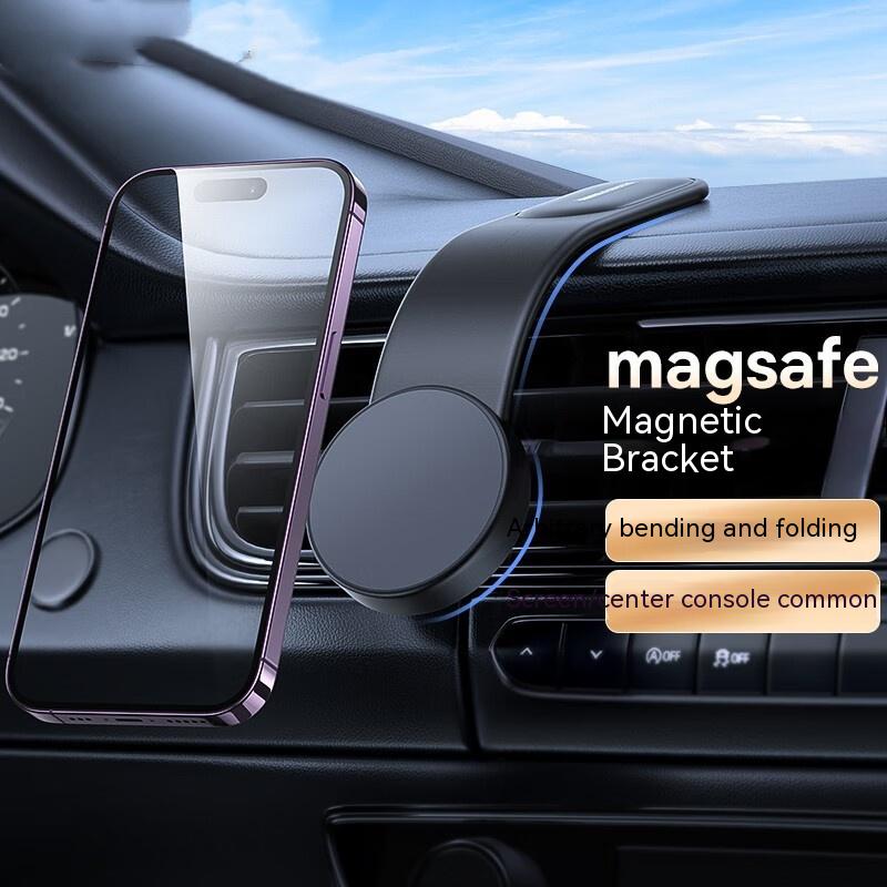 Magnetic Car Wireless IPhone Charger Holder 15W Car Dash Mount-Auto Parts-LifeGetsEasy