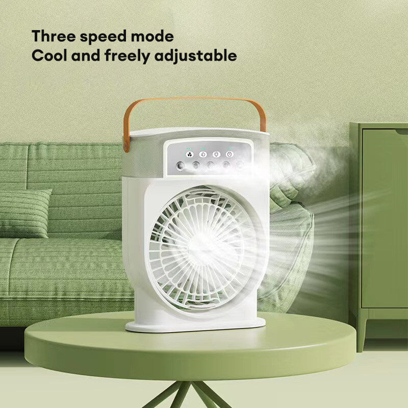 Portable USB Cooling Fan With Water Sprays Mist-Cooling Fan-LifeGetsEasy