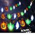 Colorful Lights String Halloween Decoration Spider Bat Ghost-Seasonal & Holiday Decorations-LifeGetsEasy
