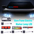 Wanted Flashing Glowing Car Windshield Panel LED decoration Decal Stickers-Decal-LifeGetsEasy