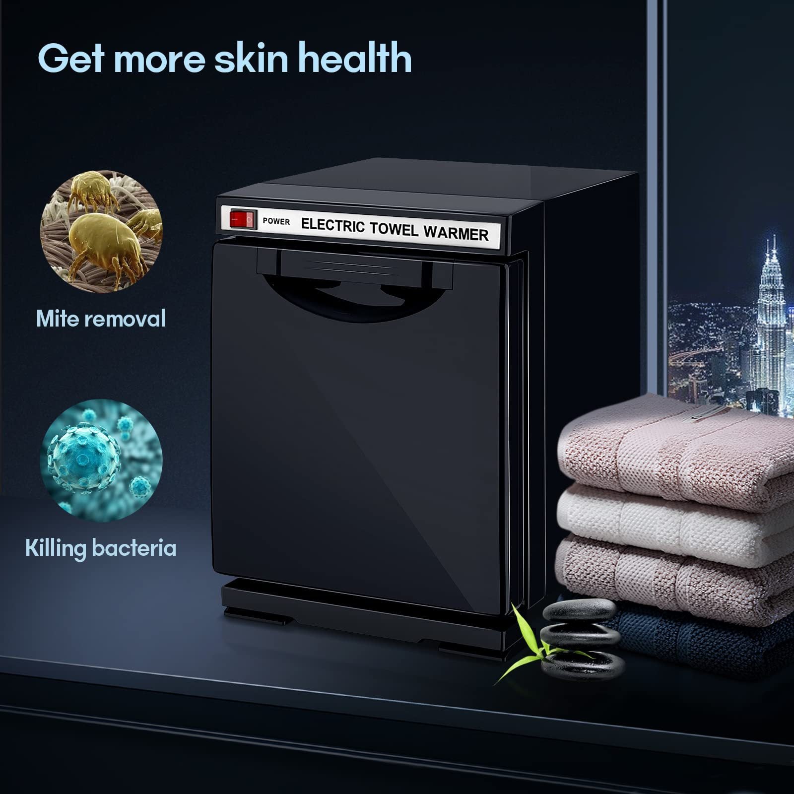 UV Ozone Towel Heating Disinfection Cabinet-Towel Cabinet-LifeGetsEasy