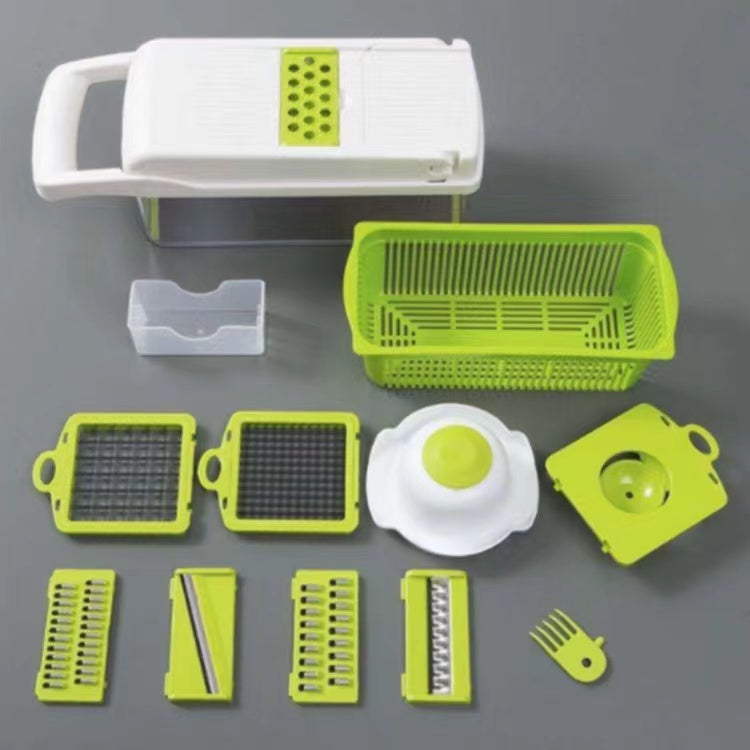 7 In 1 Manual Vegetable Chopper Cutter Slicer-Kitchen Accessories-LifeGetsEasy