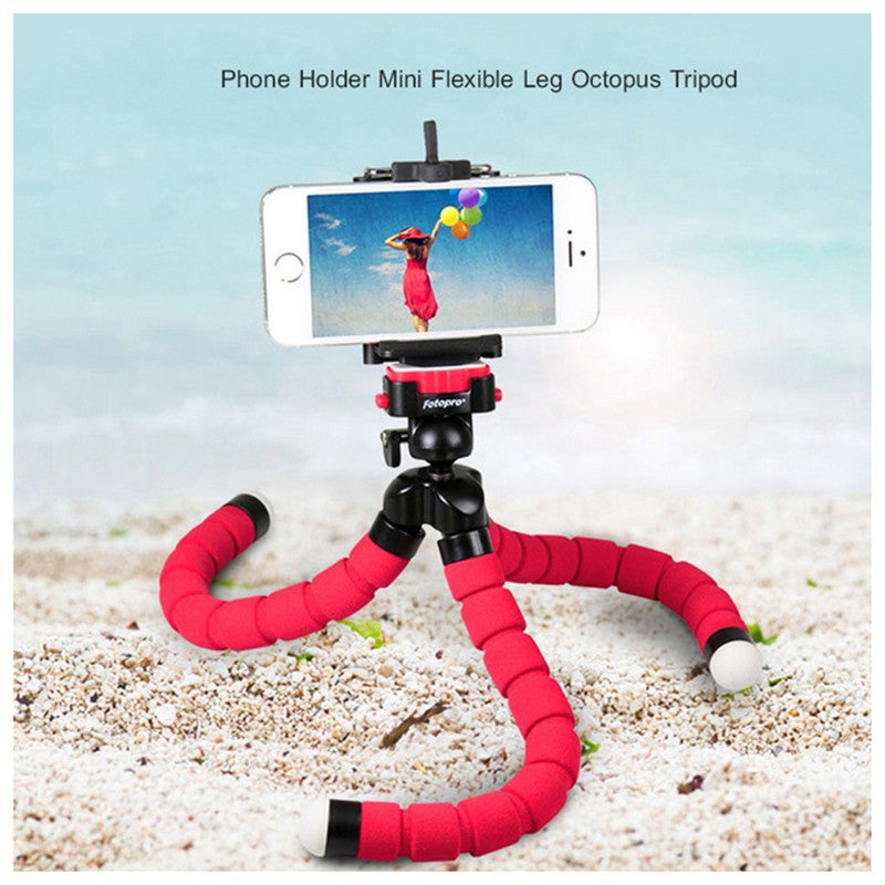 Mini Flexible Sponge Octopus GoPro Smartphone Tripod-Electronics-LifeGetsEasy