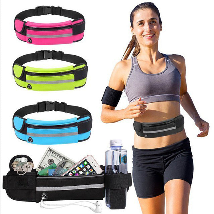 Fitness Waist Bag With Pocket Slim Running Jogging-Fitness-LifeGetsEasy