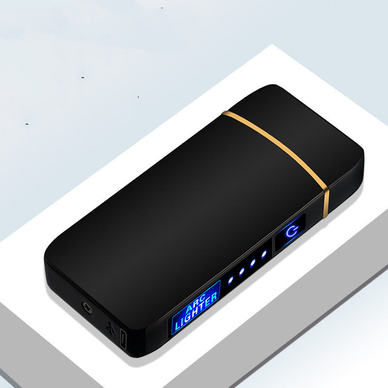 USB Rechargeable Windproof Electric Dual Lighter-Electronics-LifeGetsEasy