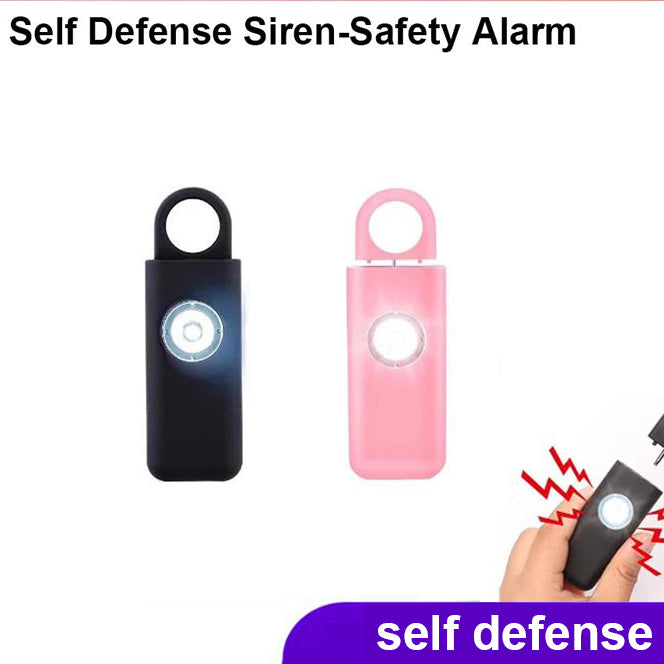 Personal Women Alarm Siren Safety KeyChain SOS LED Light-Electronics-LifeGetsEasy