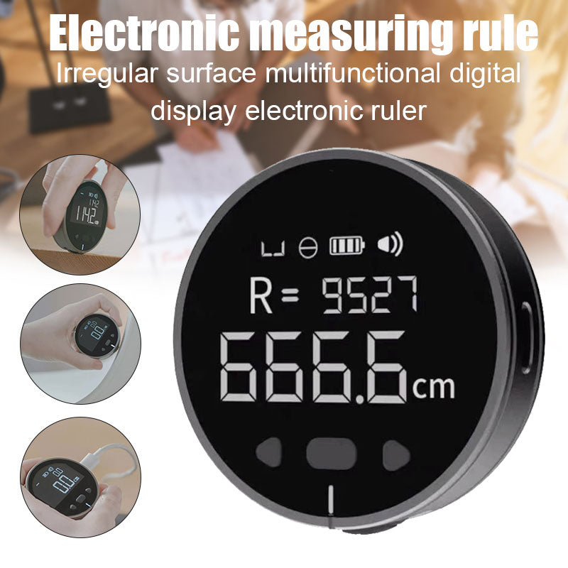 Distance Measuring Instrument Electronic Measuring Ruler Tape-Home Improvement-LifeGetsEasy