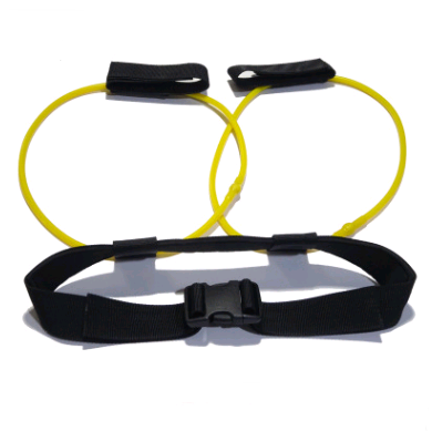 Adjustable Waist Belt With Resistance Bands-Fitness-LifeGetsEasy