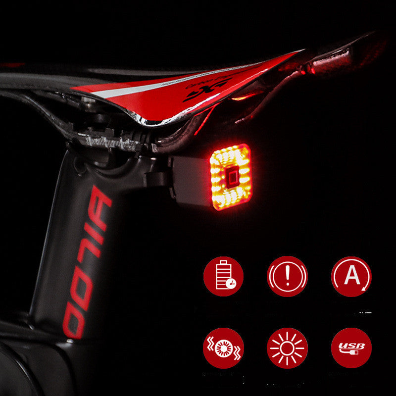 GIYO Bicycle Smart Brake Charging Glare Taillight-Fitness-LifeGetsEasy