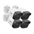 4PCS 5MP Outdoor IP CCTV Cameras with Audio Night Vision 100FT-Security Camera-LifeGetsEasy
