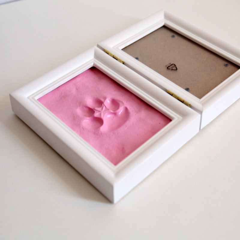 Pet Handprint Mud Hand And Foot Print Hand And Foot Print-Art-LifeGetsEasy