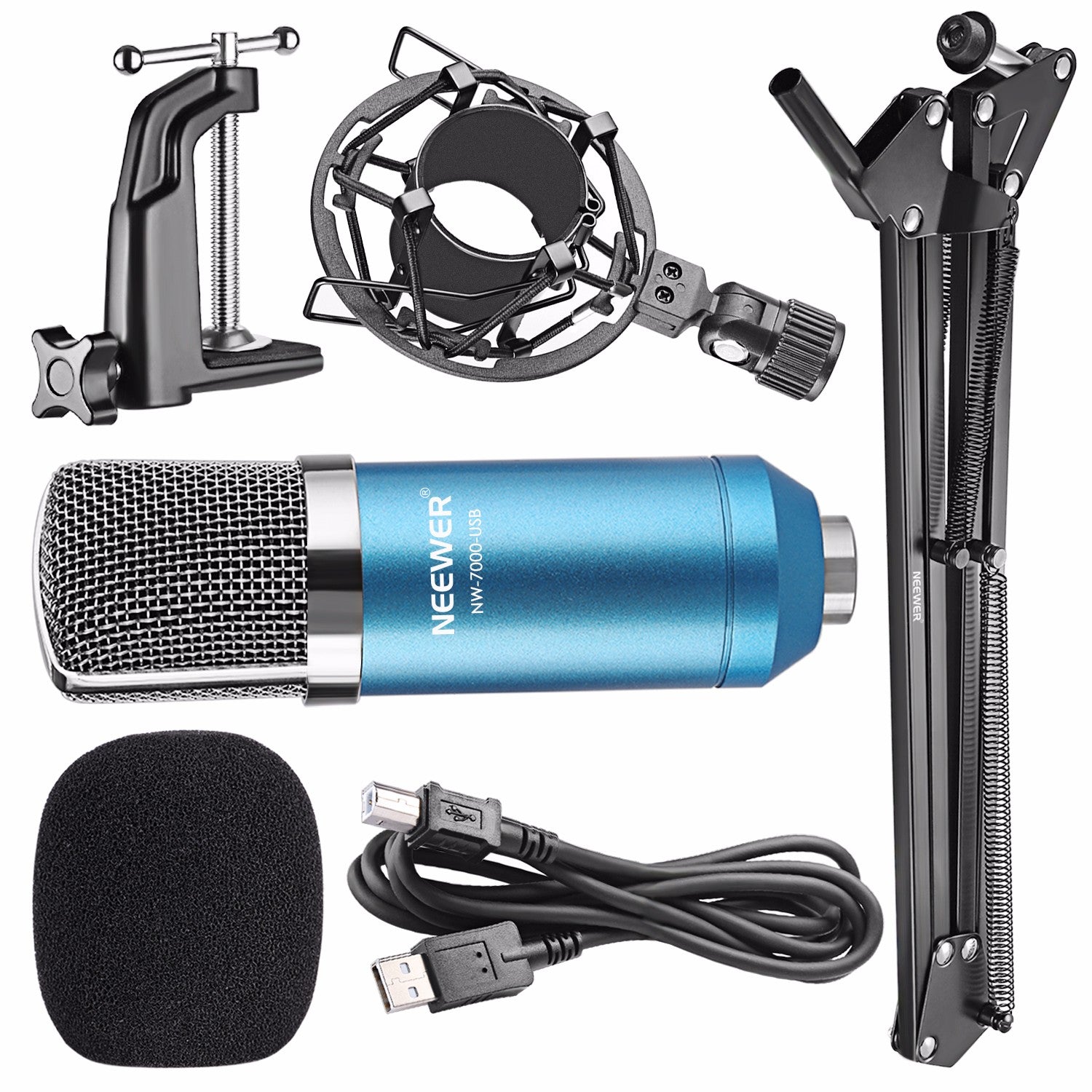 USB Professional Studio Condenser Microphone-Electronics-LifeGetsEasy