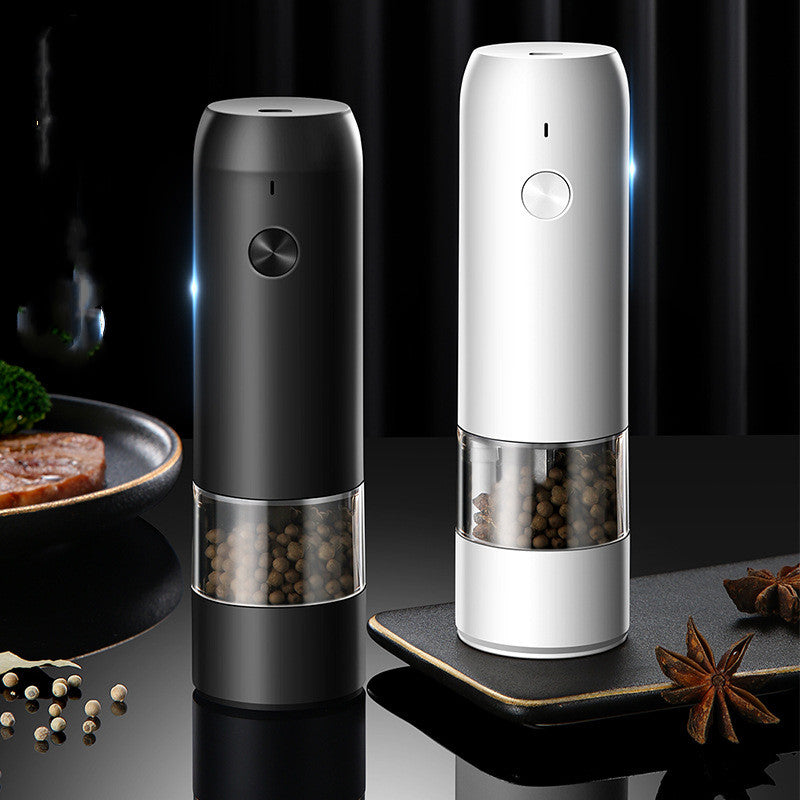 Rechargeable Refillable Electric Pepper And Salt Grinder-Kitchen Appliances-LifeGetsEasy