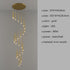 Staircase Long Chandelier Rotary Compound Ring Ceiling-Home Improvement-LifeGetsEasy
