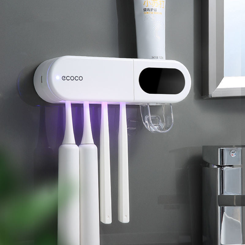 UV Sterilizer Electric Toothbrush Cleaner Wall Mount-Bathroom Accessories-LifeGetsEasy
