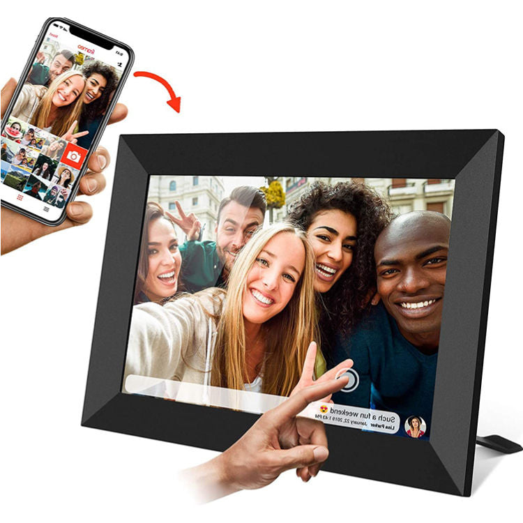 Touch Screen Smart Wifi Digital Photo Frame Rotatable-Electronics-LifeGetsEasy